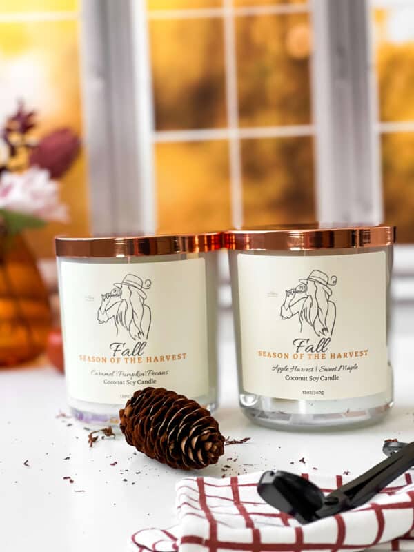 Faith based candles for fall season